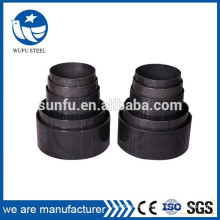 Professional design Black welded non-alloy steel pipe